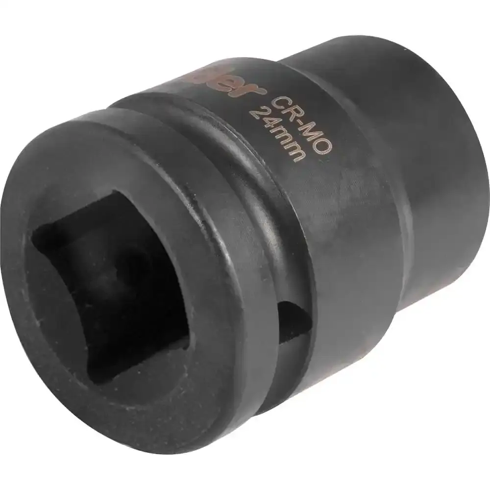 Soquete Sextavado de Impacto Encaixe 3/4 polegada 24Mm Cromado VONDER — fotografia 3