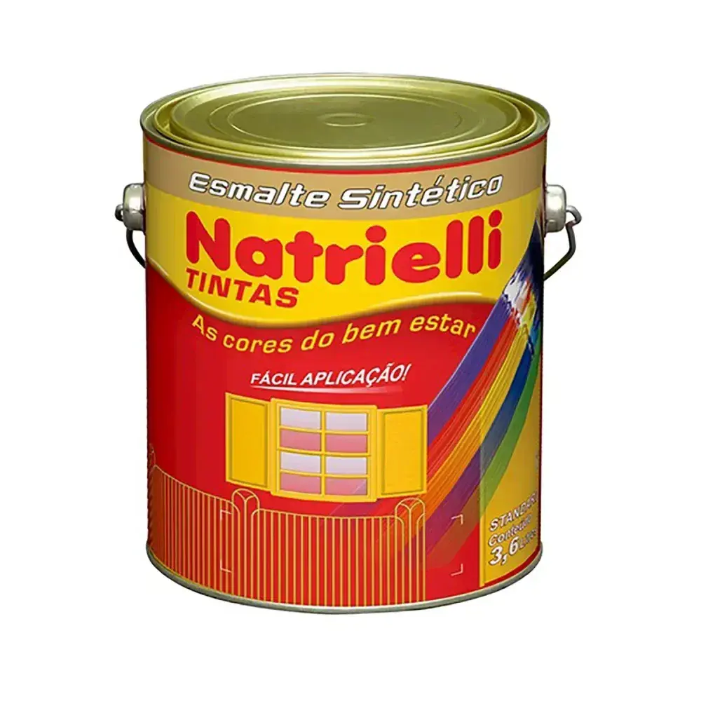 Zarcão extra óxido Natrielli 834 3,6L laranja — fotografia 2
