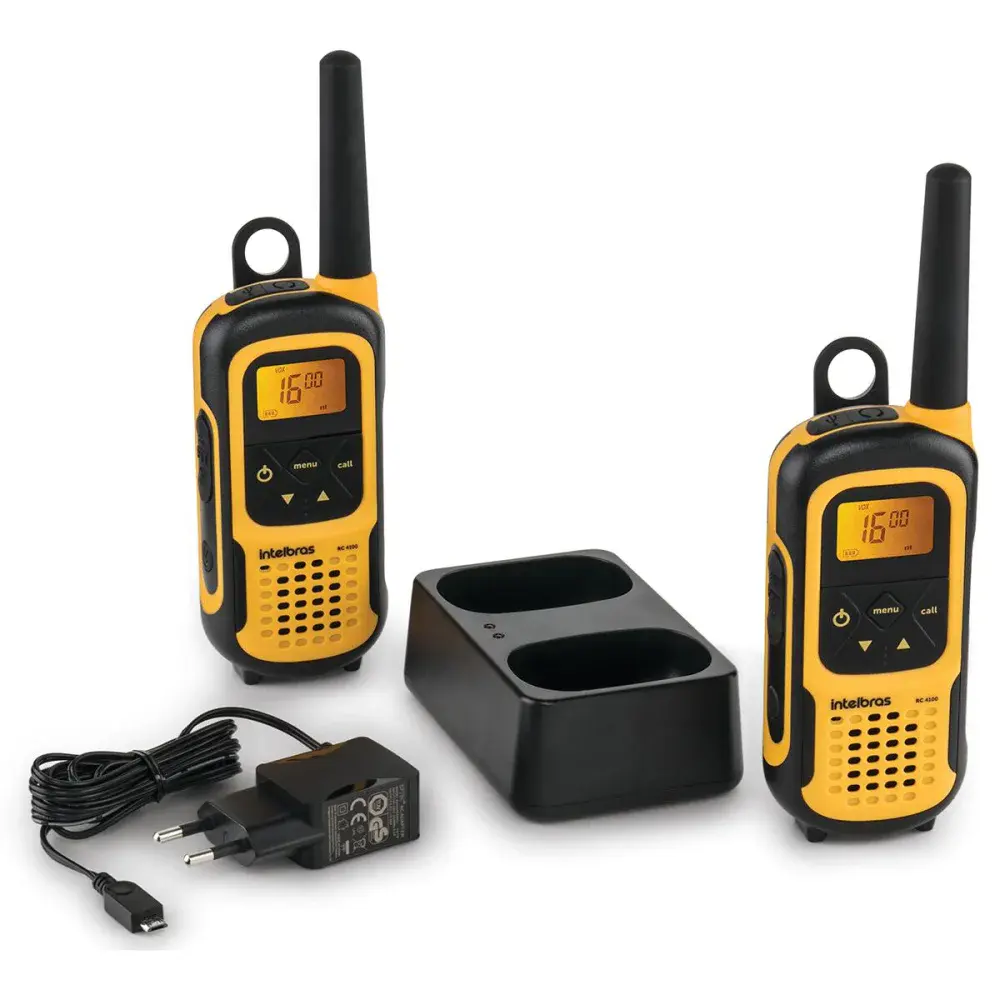 Rádio comunicação RC4102 waterproof Intelbras
