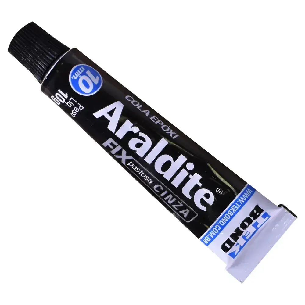 Adesivo Araldite fix cinza 20G tekbond — fotografia 10
