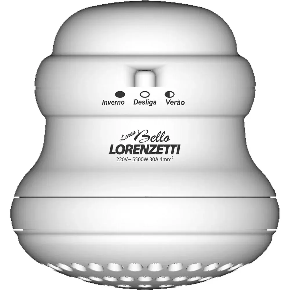 Ducha bello banho 5500W lorenzetti duchas 220V — fotografia de referência