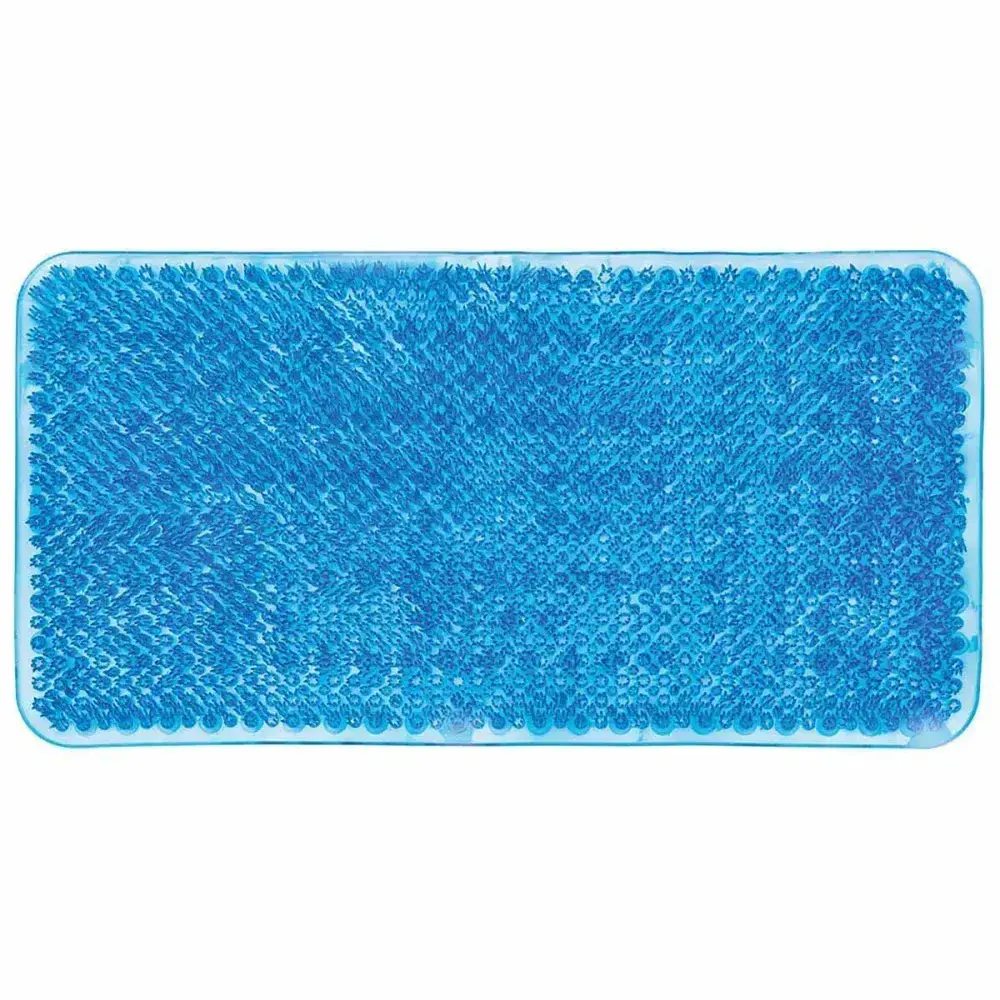 Tapete para box azul 65X36CM antiderrapante Kala — fotografia 2