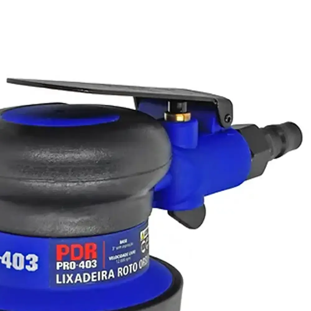 Lixadeira Pneumática 3" Roto Orbital Sem Aspiração Pro-403 PDR by LDR2 — fotografia 4