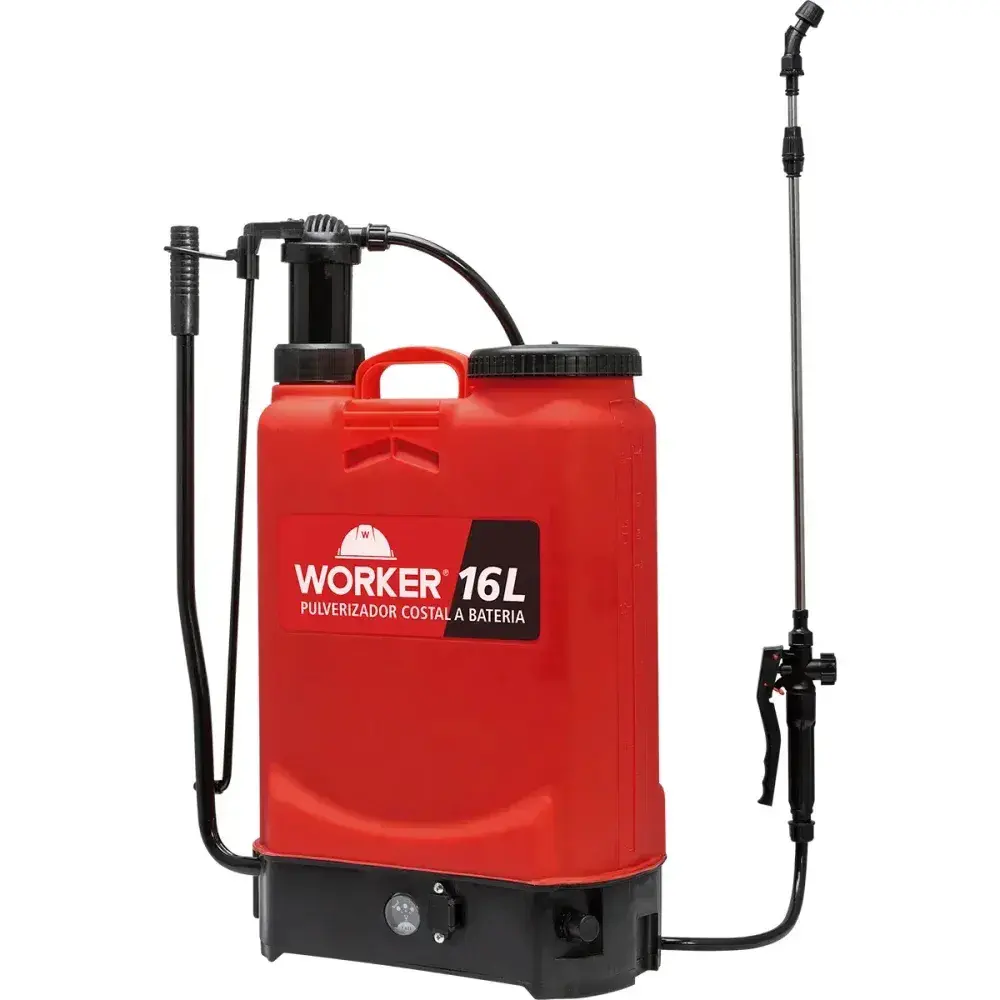 Pulverizador costal manual e a bateria 16L Worker — fotografia 6