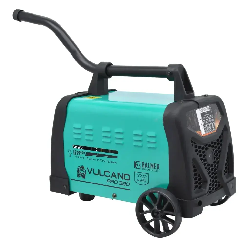 Transformador de solda 250A vulcano pro 320 Balmer - bivolt — fotografia 9