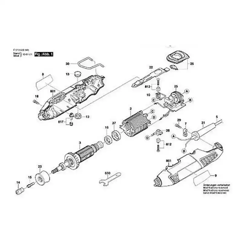 Induzido para mini retífica 4000 Dremel 110 V — fotografia 3