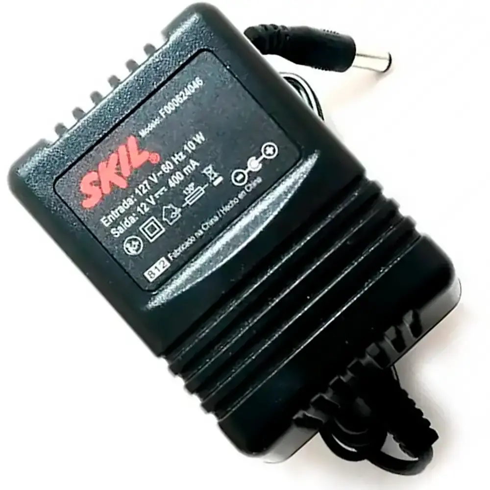 Fonte de carregador para parafusadeira 2212 9.6V - 12V F000624046 Skil — fotografia 3