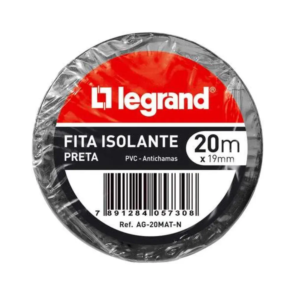 Fita isolante ag 19MM x 20M 1 unidade Legrand