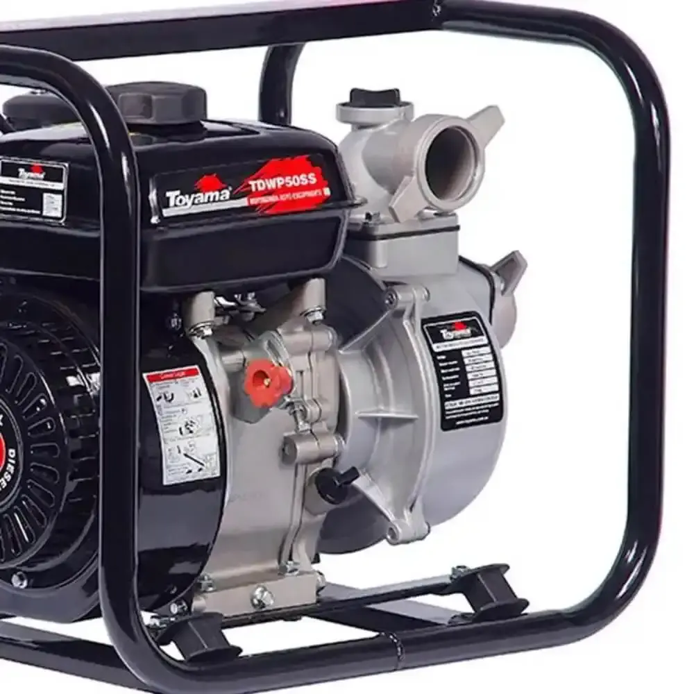 Motobomba à diesel auto escorvante 2 POL 3.3 HP 4T TDWP50SS Toyama — fotografia 4