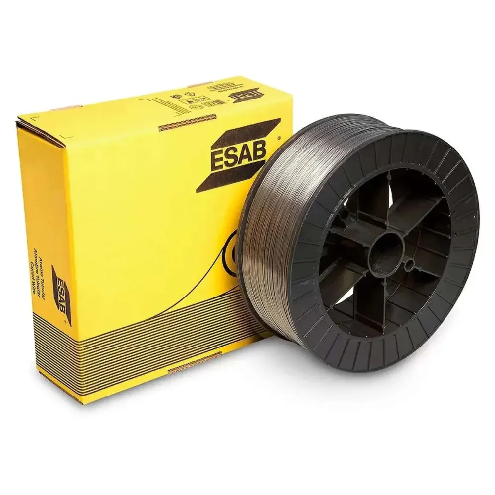 Arame tubular ok tubrod 71 ultra 1,6MM 16KG Esab — fotografia de referência