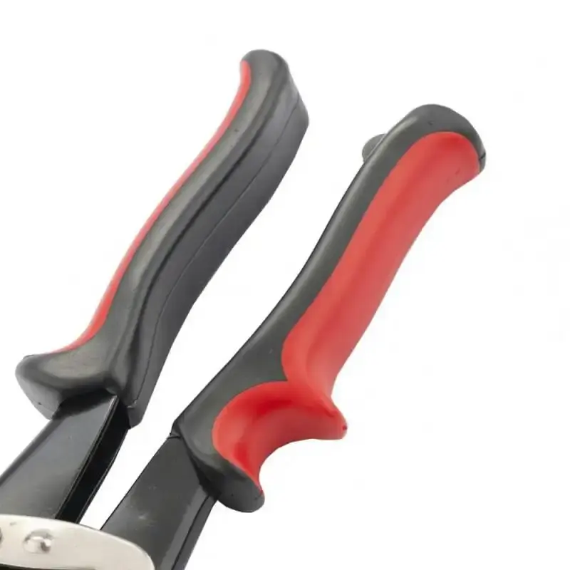 Tesoura funileiro 10 POL 250 MM corte reto aviação MTX — fotografia 3