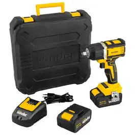 Chave de impacto 18V 1/2 POL 2 baterias carregador CIV 180B Vonder — fotografia 2