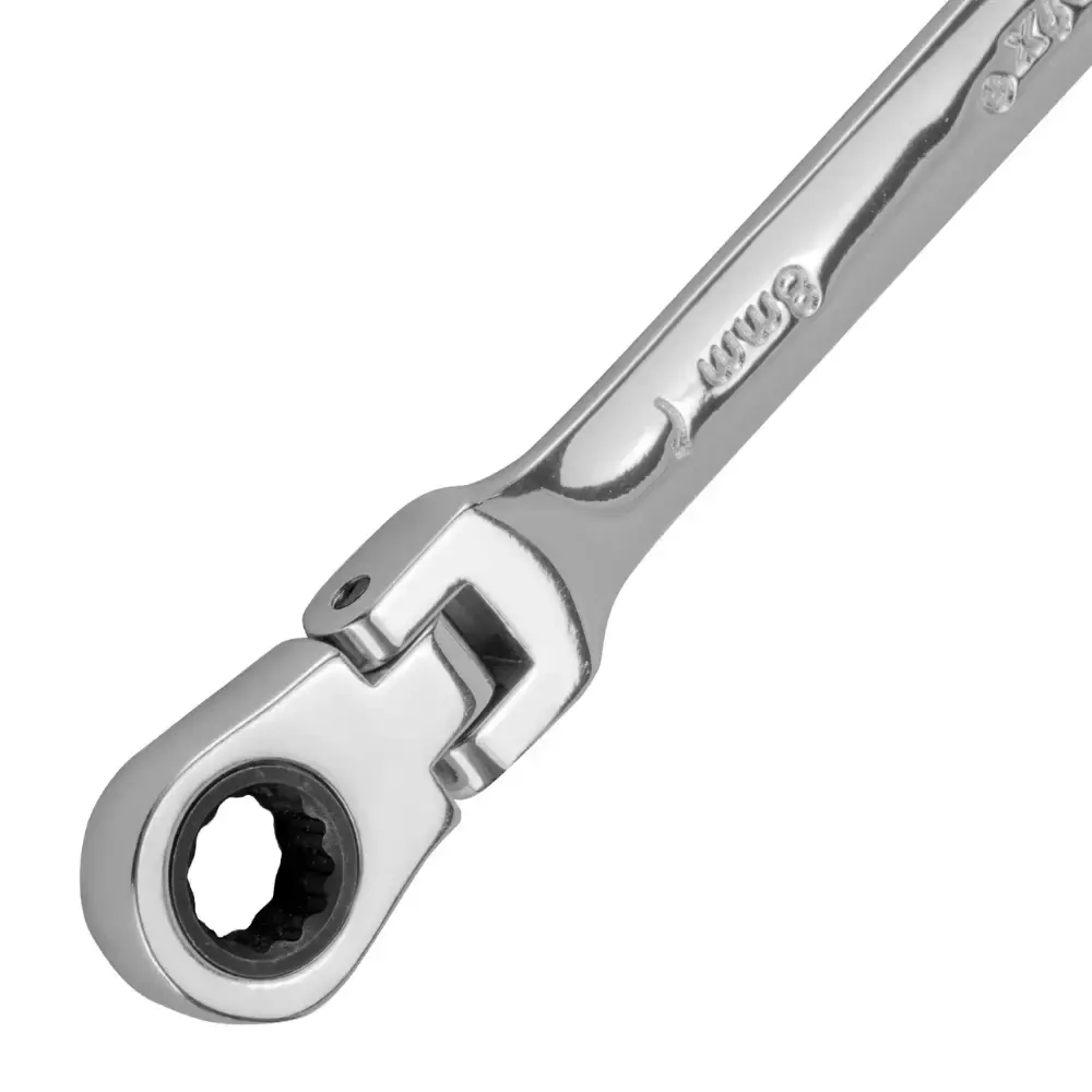 Chave combinada com catraca 8.0 MM reversível articulada móvel 148609 MTX — fotografia 4