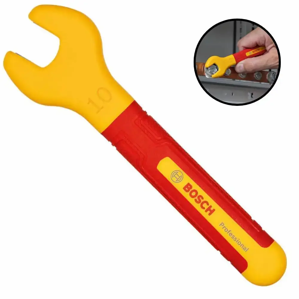 Chave fixa de uma boca 10 MM isolada VDE Bosch — fotografia 3