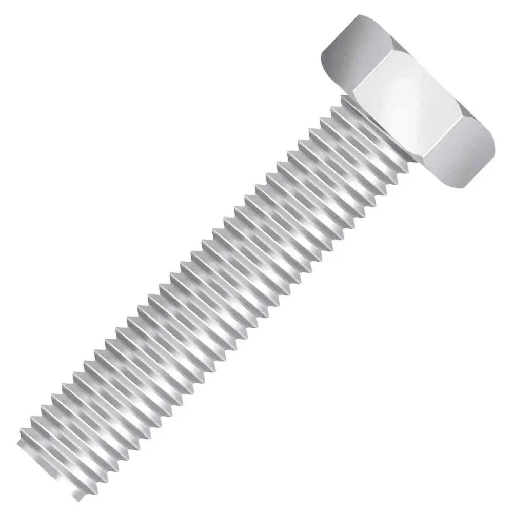 Parafuso sextavado unc inox ri 1/4"X1.1/4" Ciser 100 peças — fotografia de referência