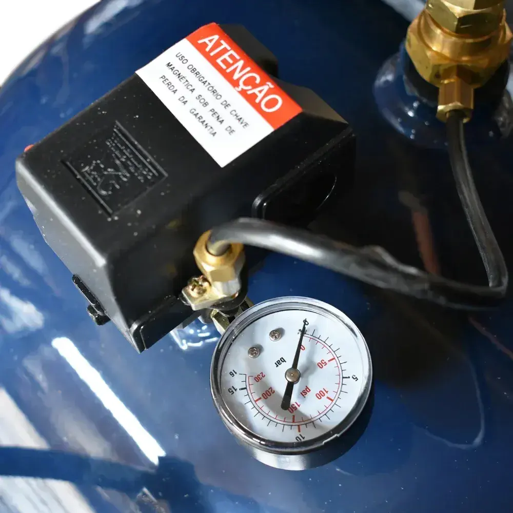 Compressor de ar 15 pés 200L 127/220V super ar Pressure — fotografia 7
