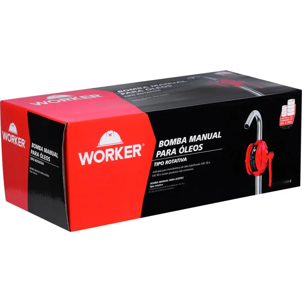 Bomba manual rotativa para transferência de óleo Worker — fotografia 5