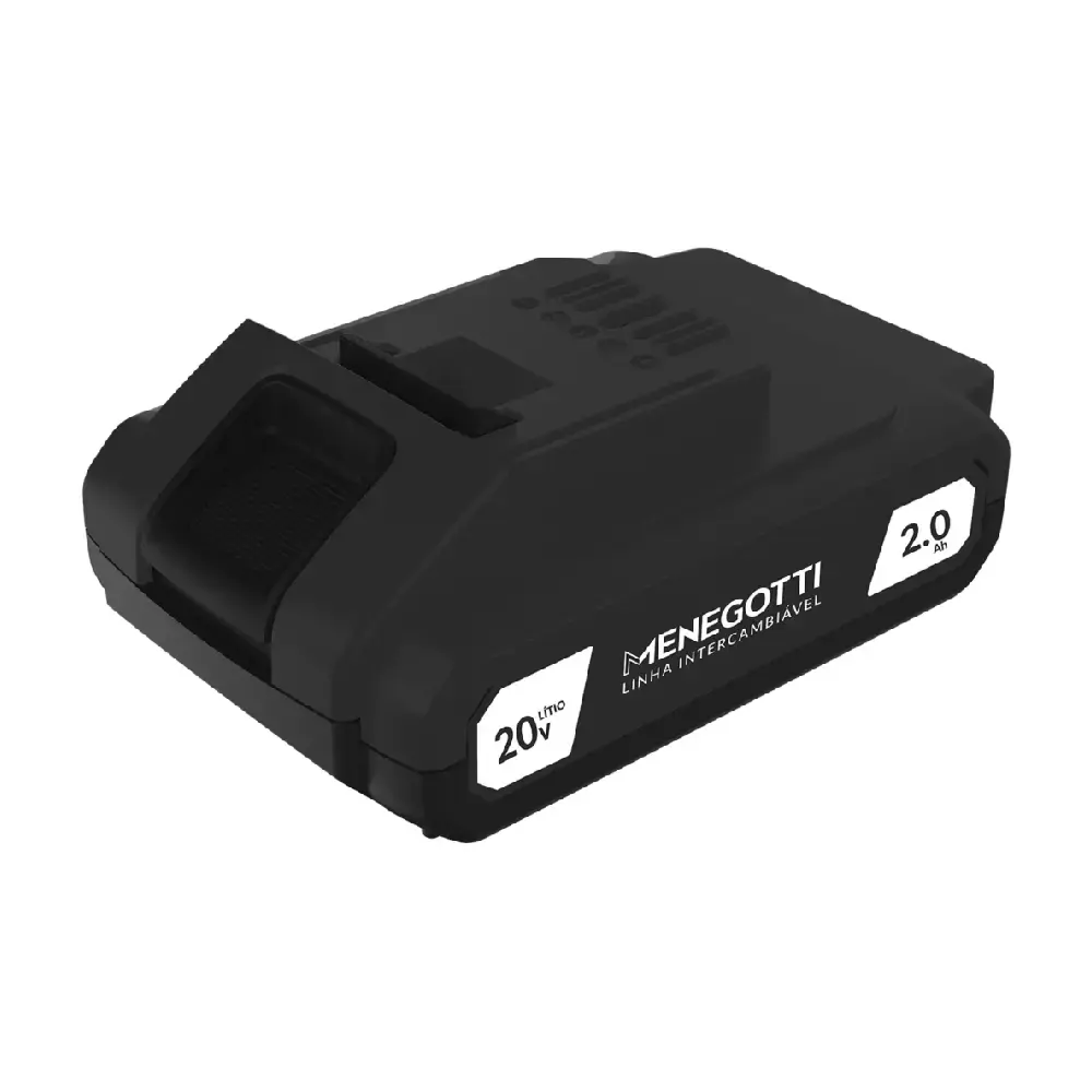 Bateria de lítio 20V 2AH MBI-20 Menegotti — fotografia de referência