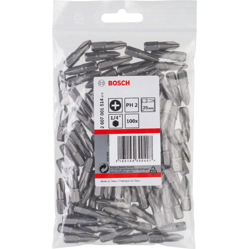 Bits philllis N2 1/ 4X25MM Bosch — fotografia 2