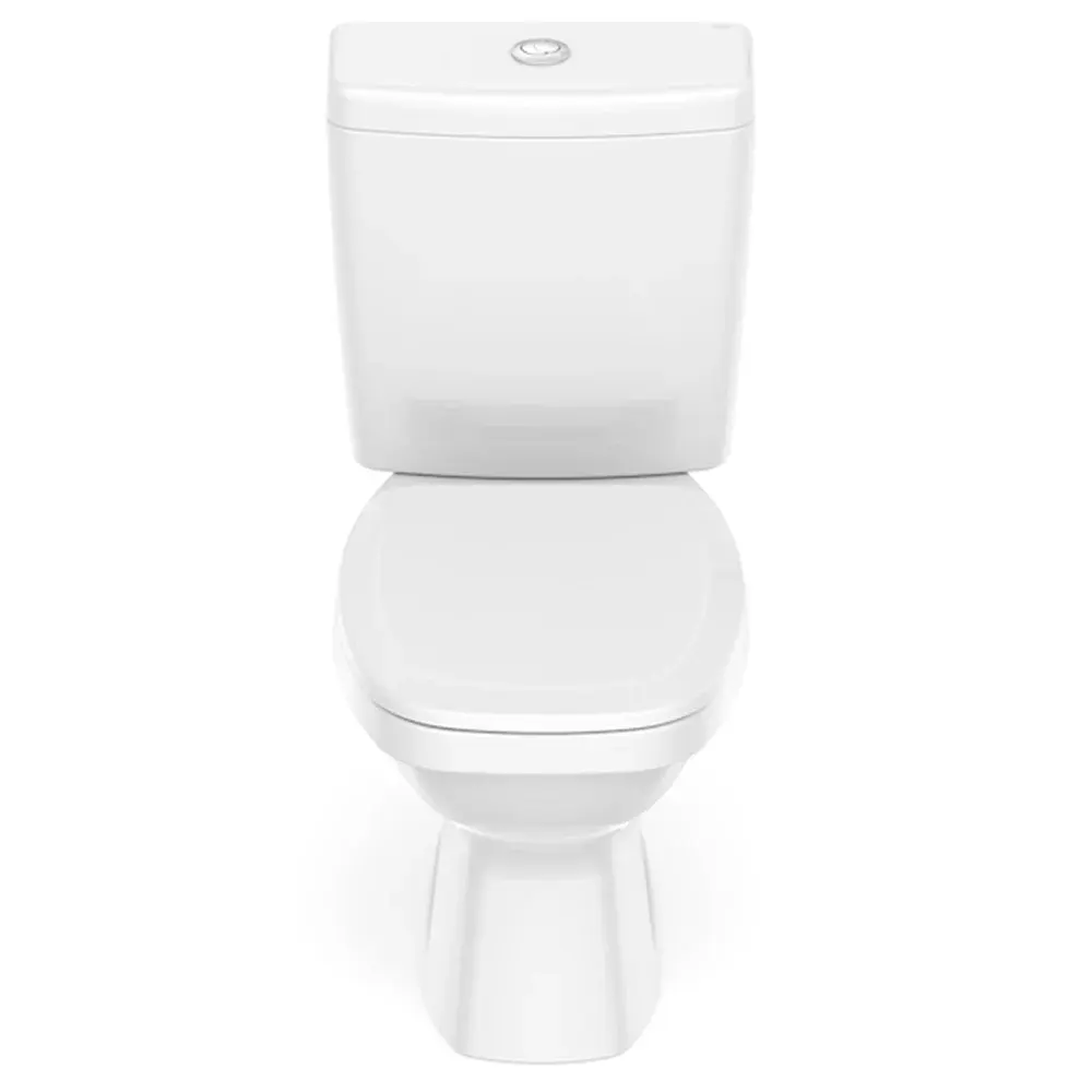 Kit completo art 3/6L branco bacia e caixa acoplada com assento anatomico Incepa — fotografia 4