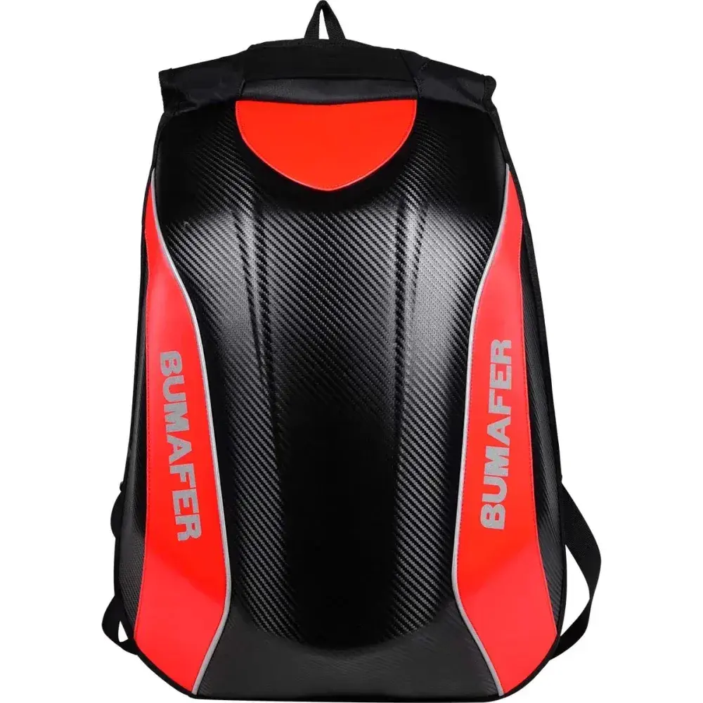 Mochila motociclista impermeável vermelha 50X40X20CM Bumafer — fotografia 6