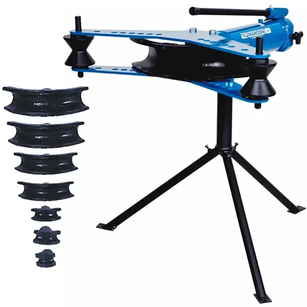 Curvador de tubos hidráulico de 1/2” a 3” 4501 Marcon — fotografia de referência