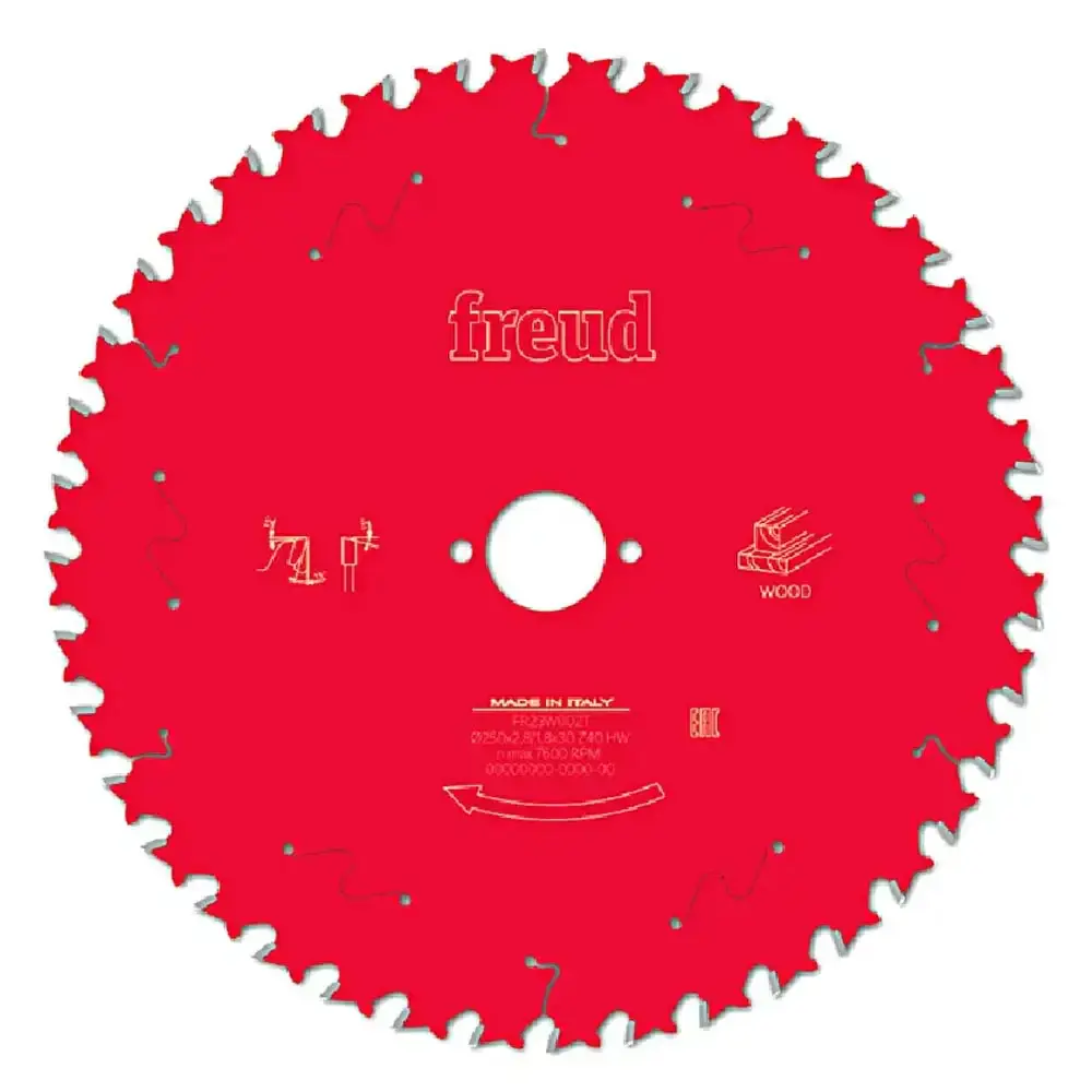 Disco serra circular 10 POL 250 MM 40D para madeira FR23W002T Freud