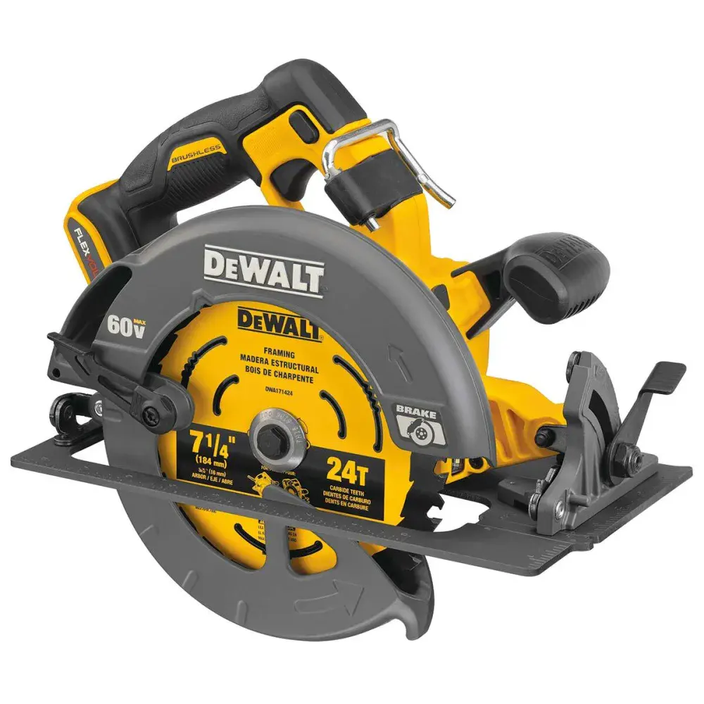 Serra circular max brushless flexvolt 7-1/4” 60V Dewalt