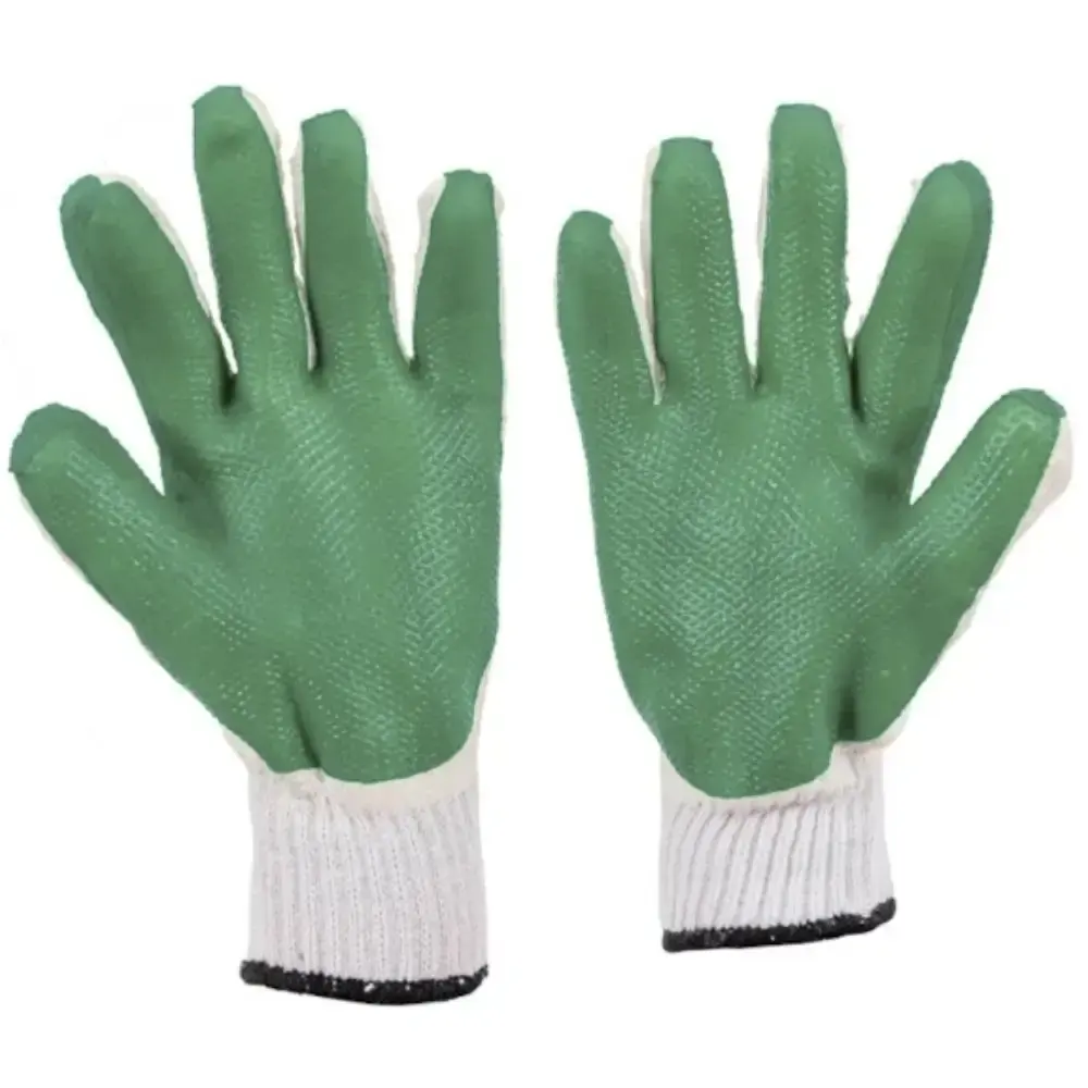 Luva de proteção industrial super grip com 12 pares Carbografite — fotografia 4