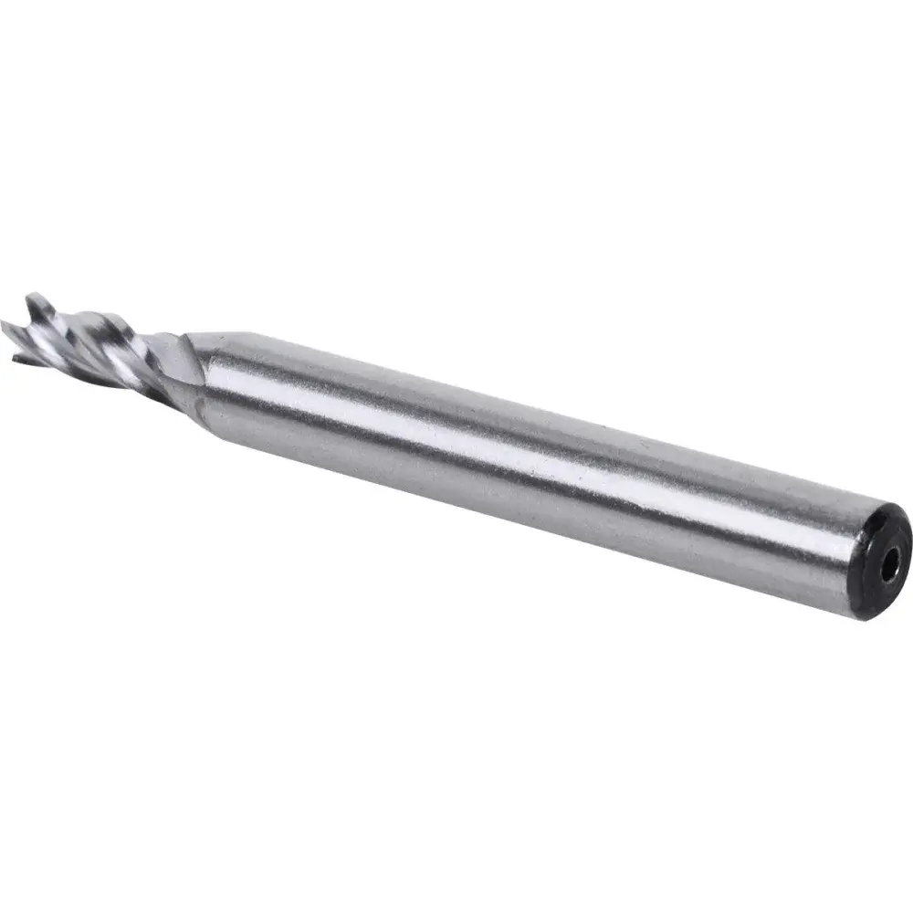 Fresa de topo reto aço rápido 4MM haste 6MM Worker — fotografia 5