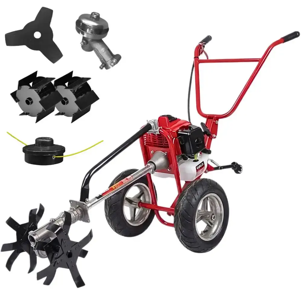 Motocultivador à gasolina 63CC Evald — fotografia de referência