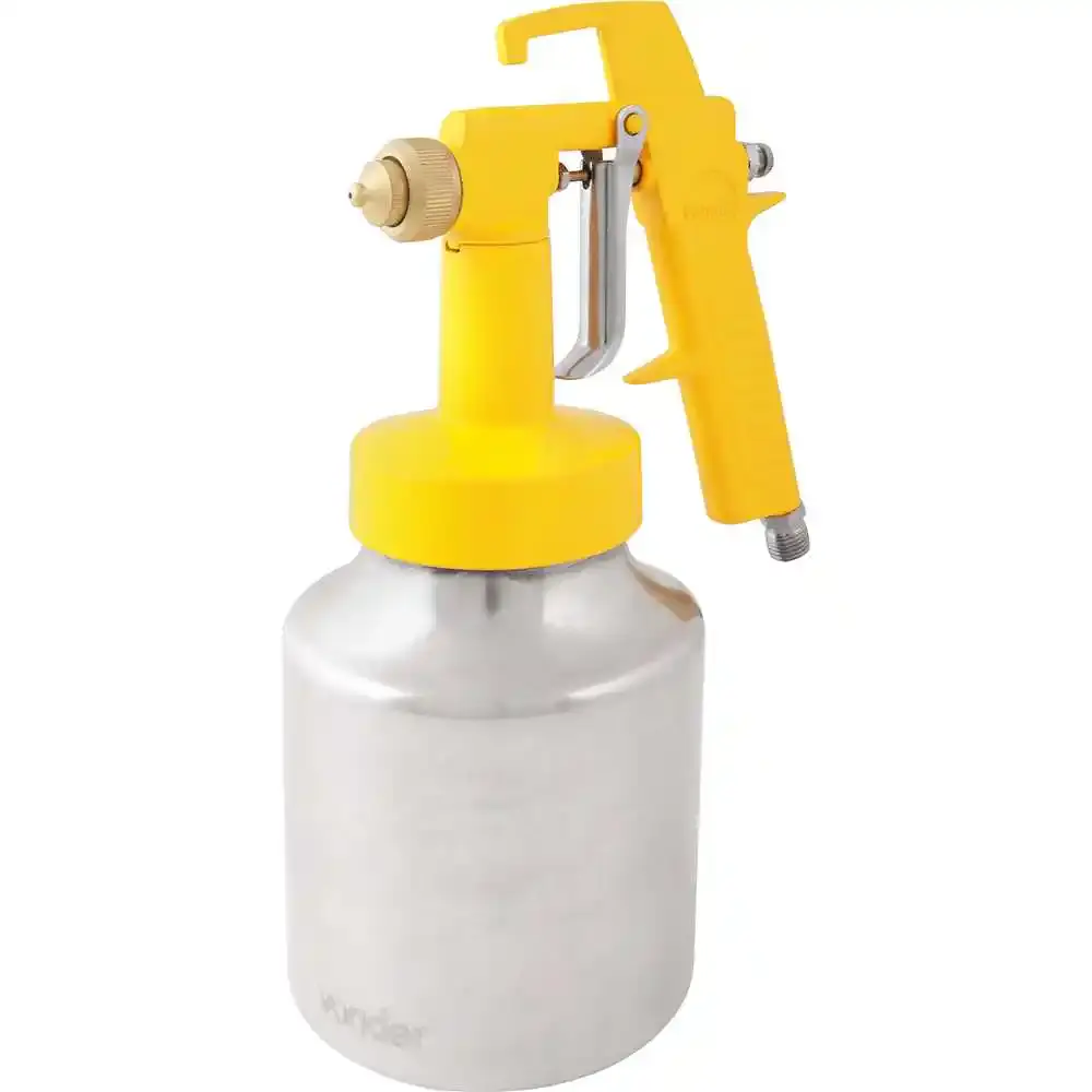 Pistola para pintura com caneca em alumínio a sucção ar direto PDV-100 Vonder — fotografia de referência