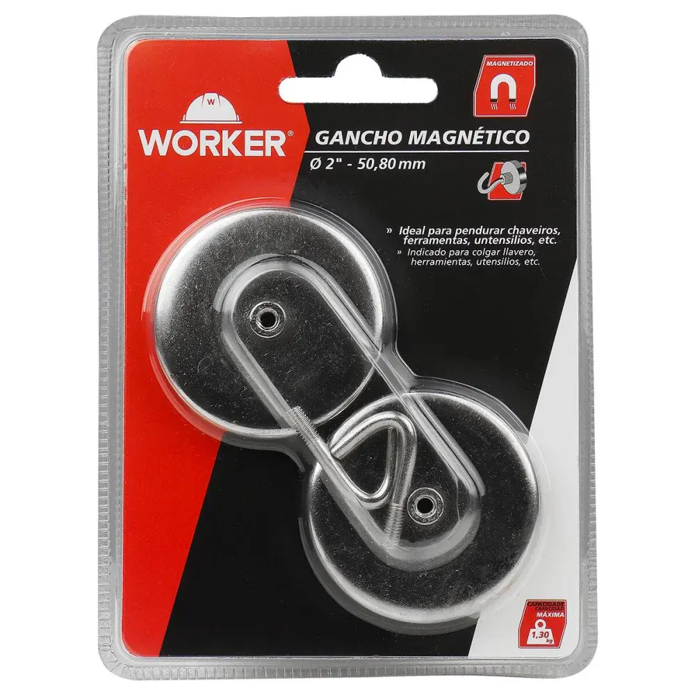 Gancho metálico em aço carbono 2 Worker — fotografia 5