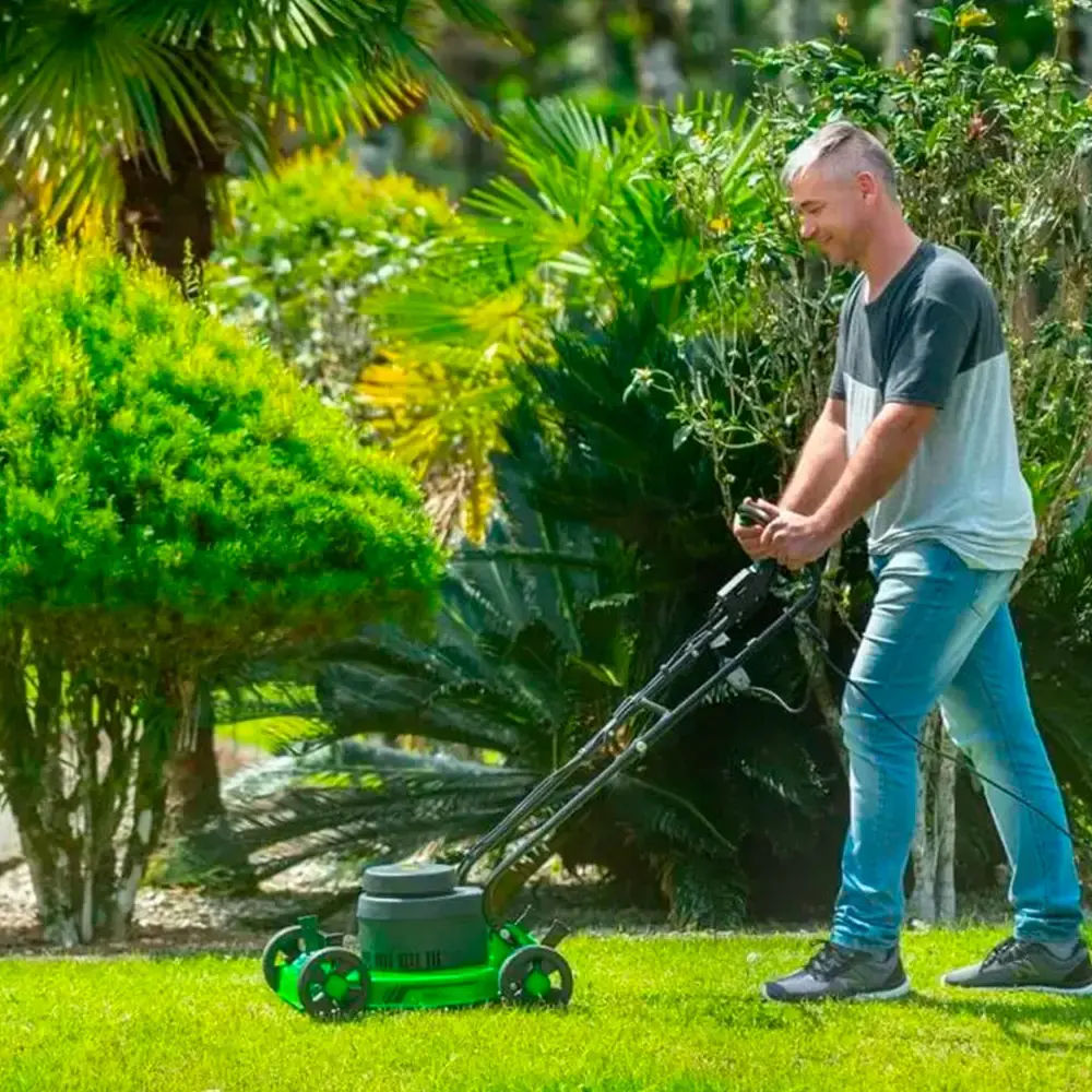 Cortador de grama elétrico 1,5 CV 1800W SL-350 Trapp 110 V — fotografia 6
