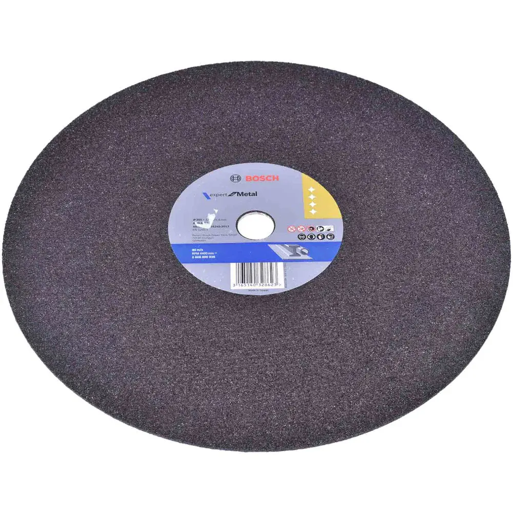Disco de corte de metal 355MMX25,4MM G30 Bosch — fotografia 4