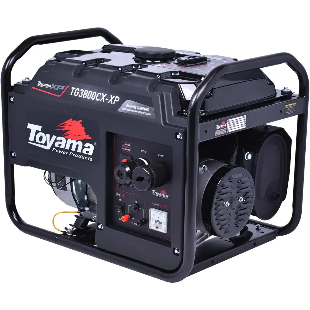 Gerador a gasolina 3.1 kva TG3800CX Toyama — fotografia 3