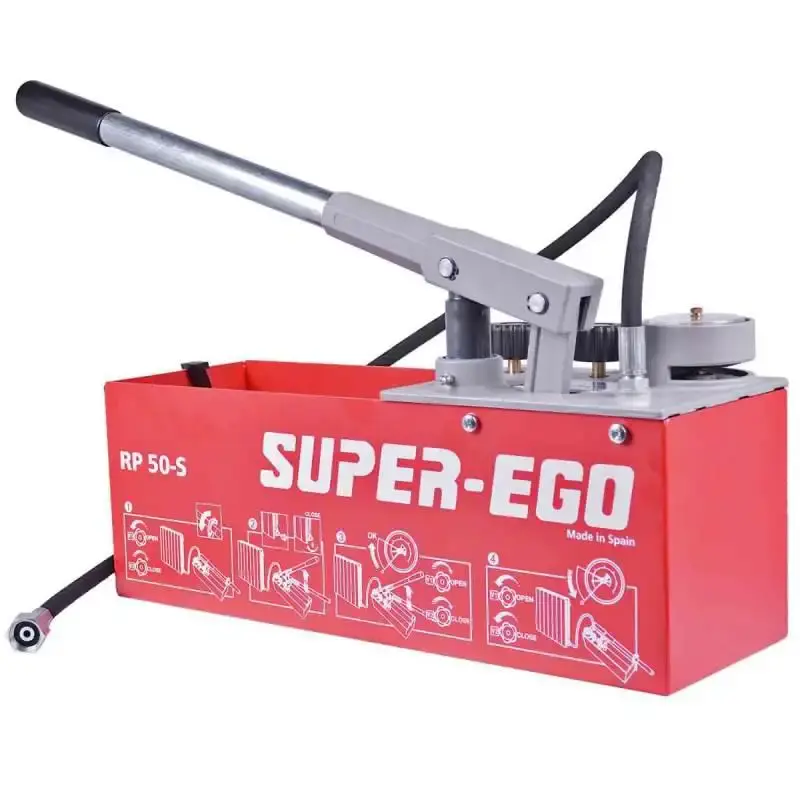 Bomba de Teste Hidrostático 12L até 60 Bar Super Ego RP50-S ROTHENBERGER — fotografia 4