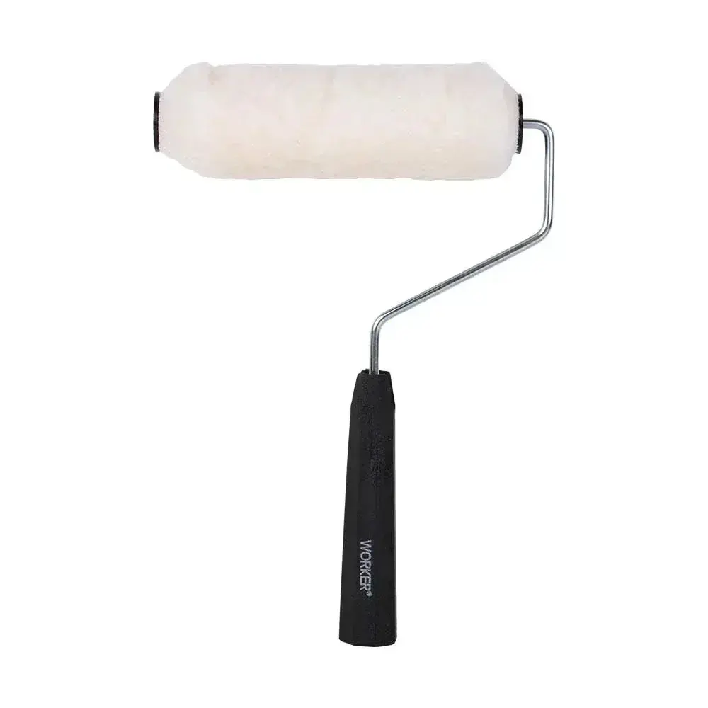 Rolo lã mista 15CM com suporte 432806 Worker — fotografia 7