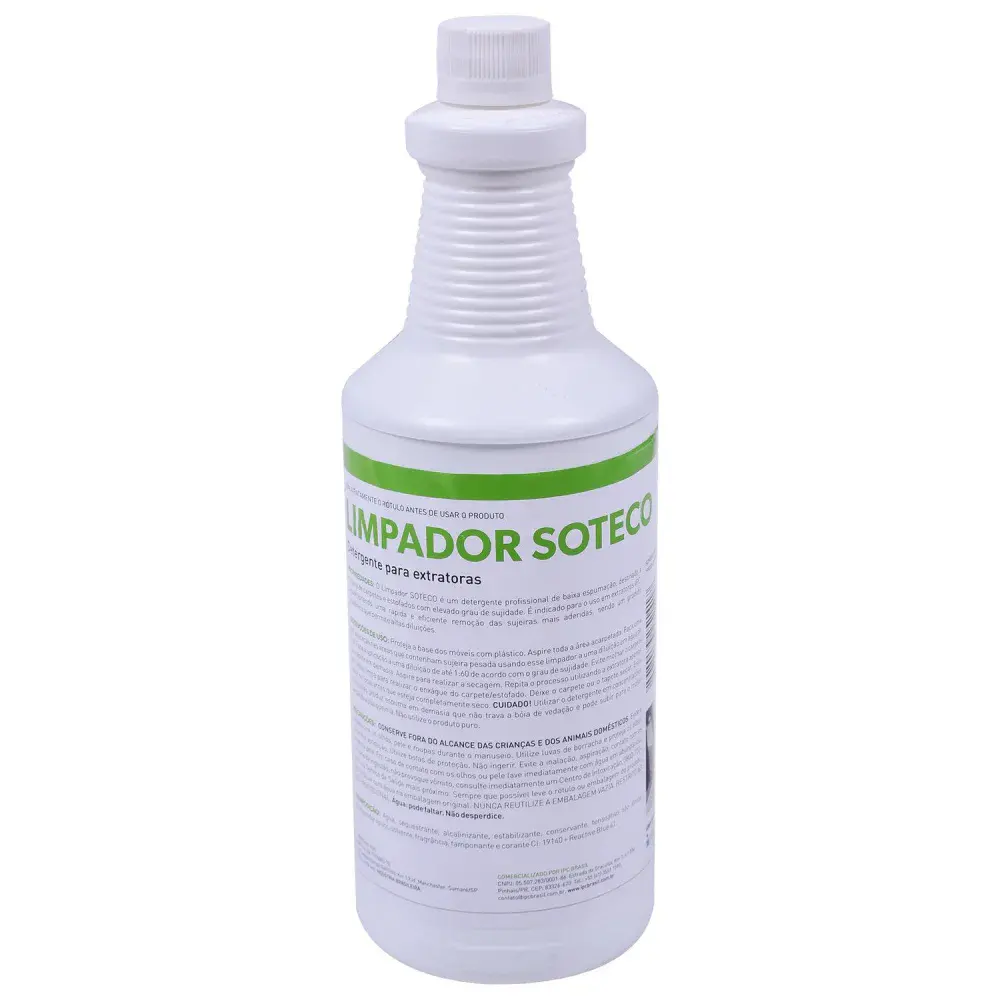 Detergente limpador para extratora 1L ipc soteco