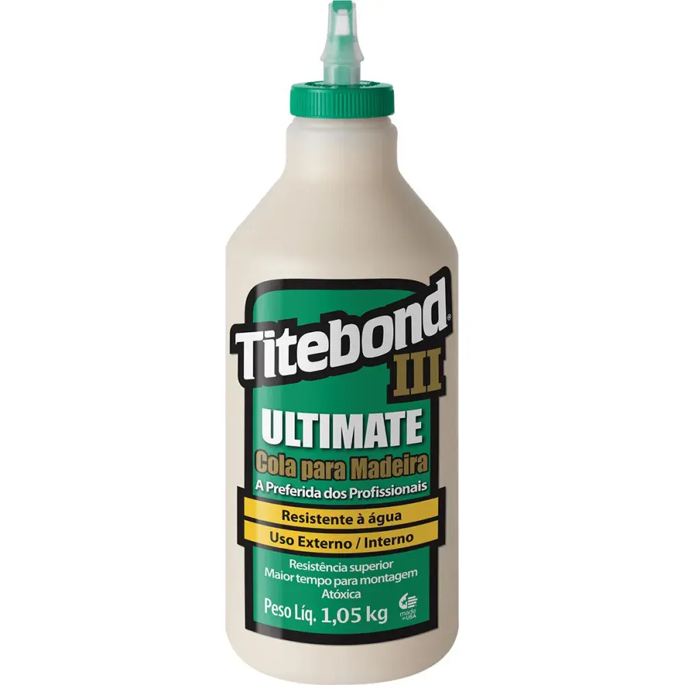 Cola para madeira iii ultimate 1,05KG Titebond — fotografia de referência