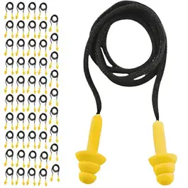 Kit protetor plug auricular com cordão 50 pares Vonder — fotografia 2
