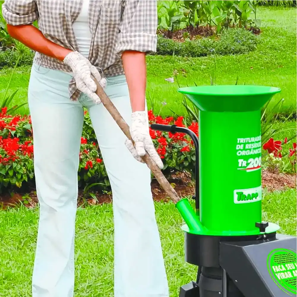Triturador TR-200 orgânico com motor 1.5HP monofásico Trapp — fotografia 6