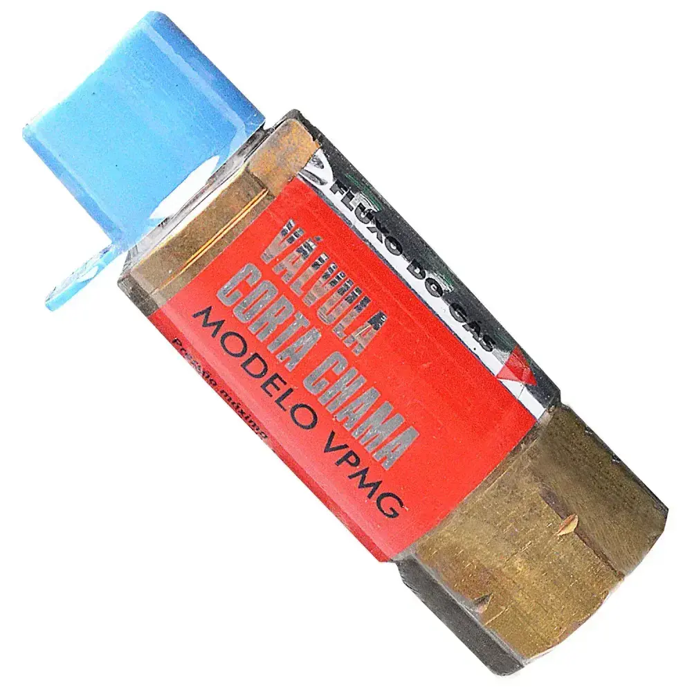 Válvula corta chama p/maçarico gás vpmg Carbografite — fotografia 5