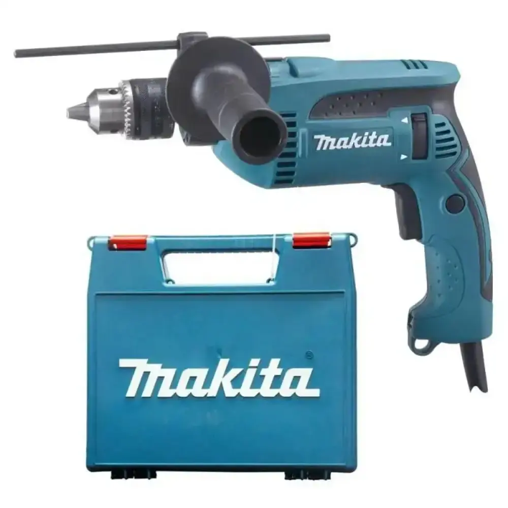 Furadeira industrial 1/2 POL de impacto 760W HP1640K com maleta Makita 110 V — fotografia de referência
