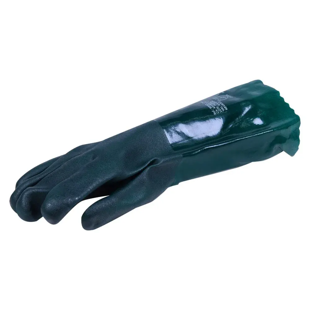 Luva de pvc com forro poliéster 35CM g Worker — fotografia 5