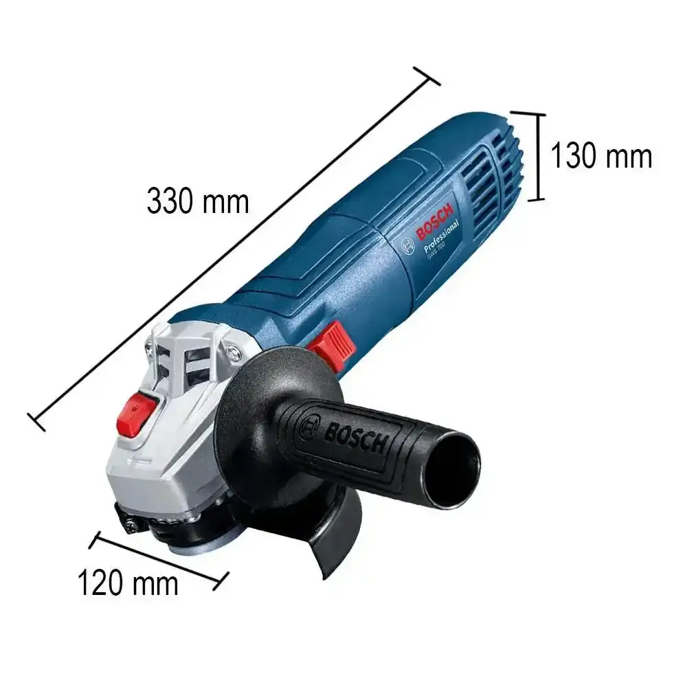 Esmerilhadeira angular 4.1/2POL 710W GWS 700 Bosch 220 V — fotografia 12