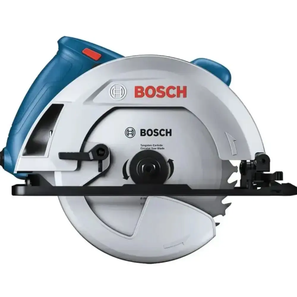 Serra circular 184MM 1300W GKS 130 com disco e estojo brocas e pontas 33 peças Bosch 220 V — fotografia 12