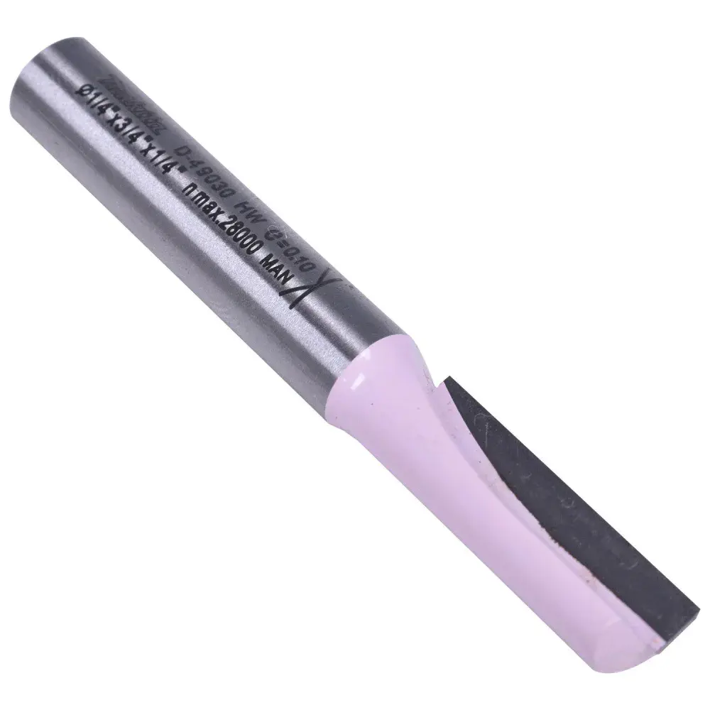 Fresa paralela simples haste 1/4” Makita — fotografia 4