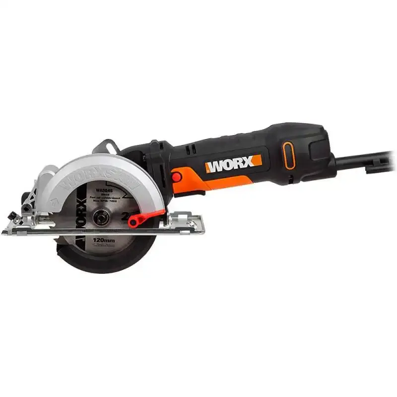 Serra circular 4.3/8 POL 500W corte 43 MM WX439 Worx 220 V — fotografia 3