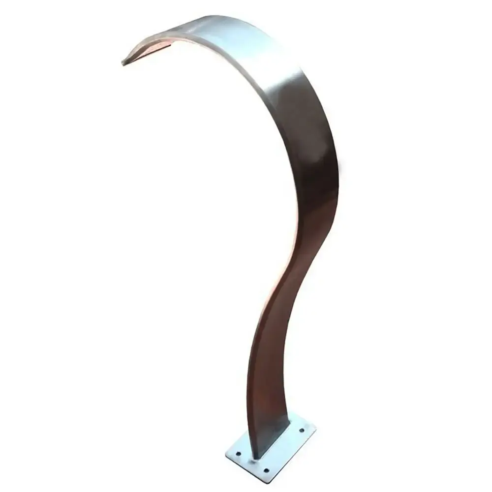 Cascata Slim para Piscina 70 x 7.5 CM Aço Inox EVALD — fotografia 3